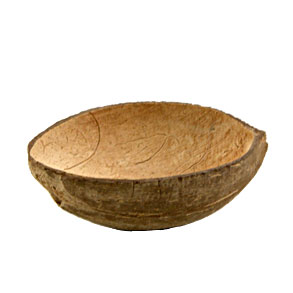 кокос, половинка