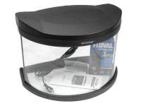 42×26×30 cm; 40l; mit Fluval 1 Plus Innenfilter und 9 Watt Sparlampe